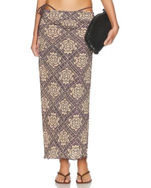SIR. Isola Midi Skirt - Multicolor