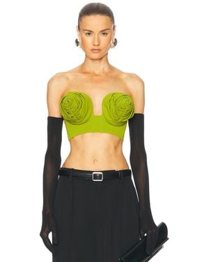 Jean Paul Gaultier Conic Cup Bra Top - Black