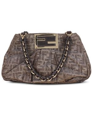 Fendi Zucca Mia Tote Bag - Brown