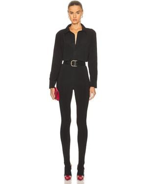 Norma Kamali Shirt legging - Black