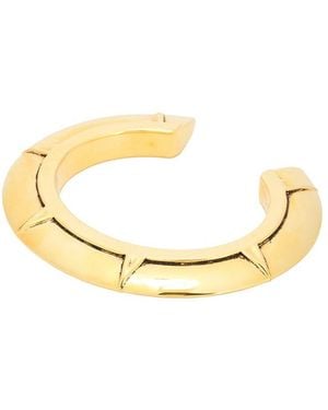 Saint Laurent Art Deco Bracelet - Metallic