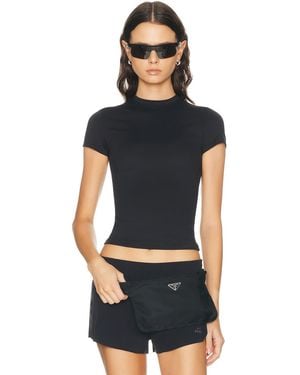 NikeSKIMS Matte Baby Short Sleeve Tee - Black