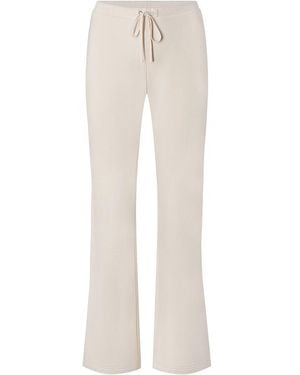 Skims Drapey French Terry Straight Leg Sweatpant - White