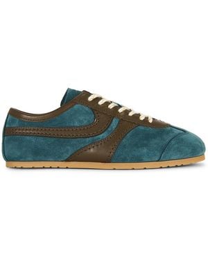 Dries Van Noten Slim Sneaker - Green