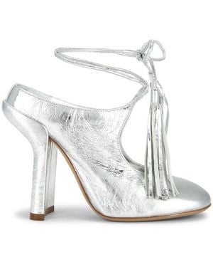 Dries Van Noten Tie Heel - White