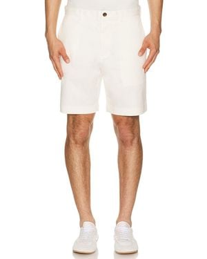 Theory Moonsoft Cotton Standard Shorts - White