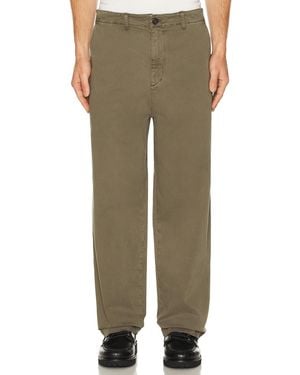 FRAME Cotton Chino Pants - Green