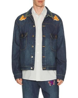 Needles Papillon Jean Jacket 12Oz Denim - Blue