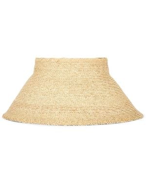 Jenni Kayne Shore Raffia Visor - Natural