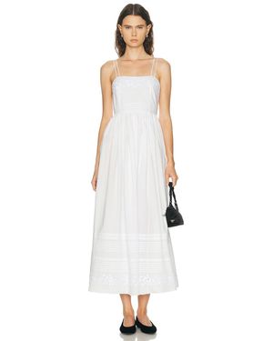 Bode Chamomile Dress - White