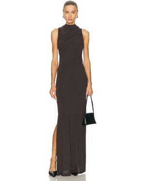 Helmut Lang Wind Maxi Dress - Blue