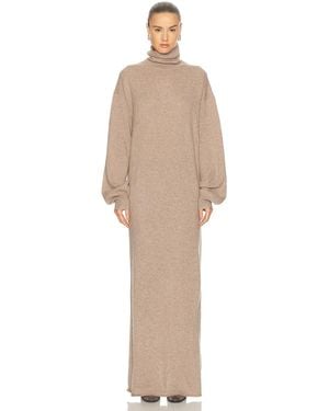 SRG Sascha Knit Turtleneck Dress - Natural