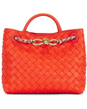 Bottega Veneta Small Andiamo Bag - Red