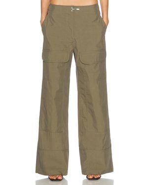 Halo Straight Leg Cargo Pant - Green
