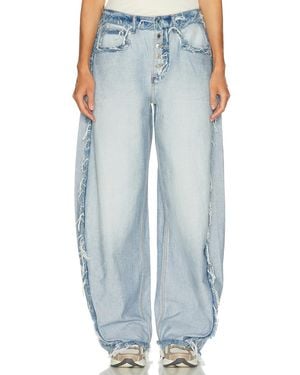 Alexander Wang Inverted Blow Up Wide Leg - Blue