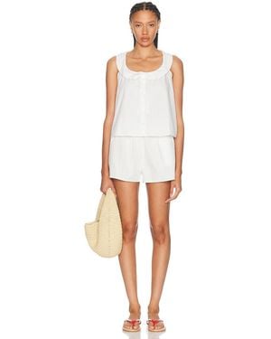 Deiji Studios Round Collar Set - White