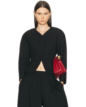Jacquemus La Petite Veste Ovalo - Black