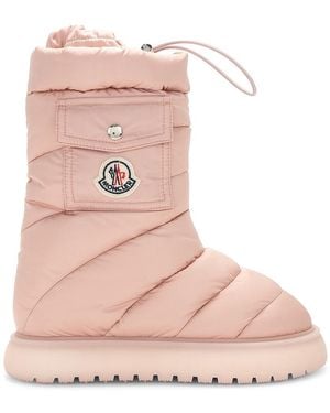 Moncler Gaia Pocket Mid Snow Boot - Pink