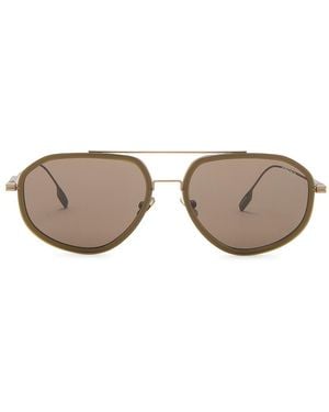 ZEGNA Navigator Sunglasses - Green