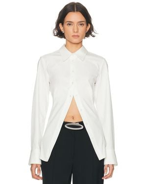 HAELO Cinch Back Shirt - White