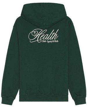 Sporty & Rich Health Initiative Hoodie in Brown for Men | Lyst