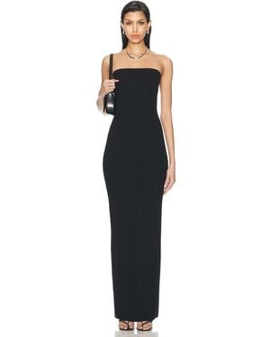 ÉTERNE Tube Maxi Dress - Black