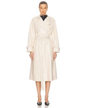 Proenza Schouler Sabina Coat - Natural