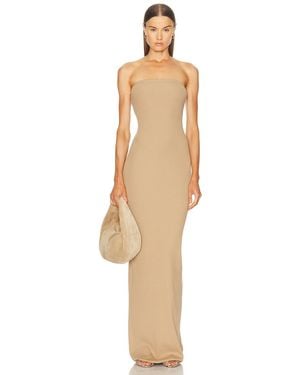 ÉTERNE Tube Maxi Dress - White