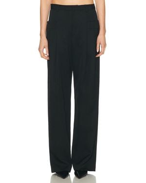 R13 Pleated Pocket Trouser - Black