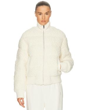 Perfect Moment Apres Padded Bomber Jacket - White
