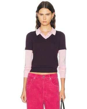 Sandy Liang Lottie Sweater - Purple