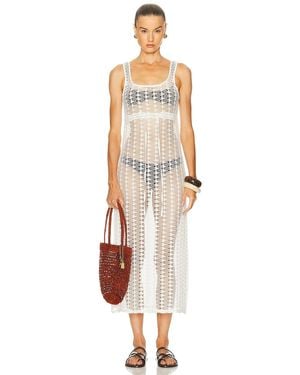 Deiji Studios Thread Dress - White
