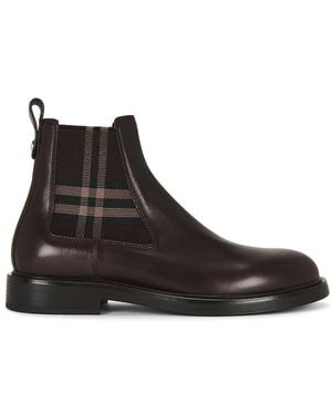 Burberry Pembroke Boot - Brown