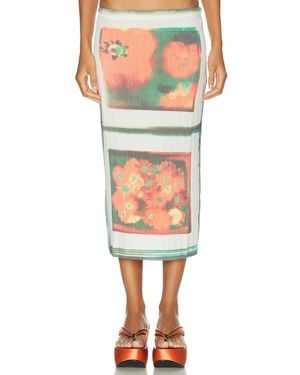STAUD Noemi Skirt - Multicolor