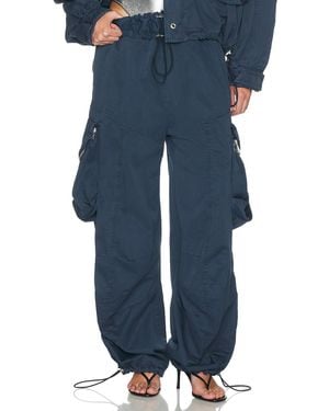 The Attico Utility Balloon Pant - Blue