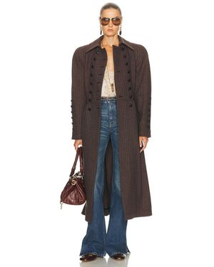 Chloé Double Breasted Coat - Gray