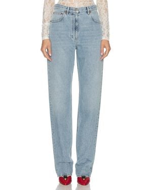 Valentino 5 Tasche Straight Leg - Blue