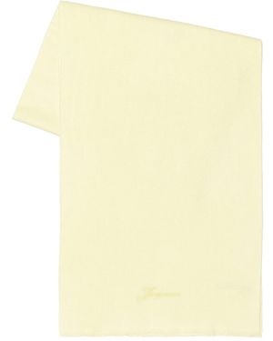 Jacquemus Large Echarpe Cashmere Tailleur - Yellow