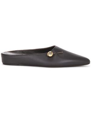 Herbert Levine Sleep On It Vitellino Flat Mule - White
