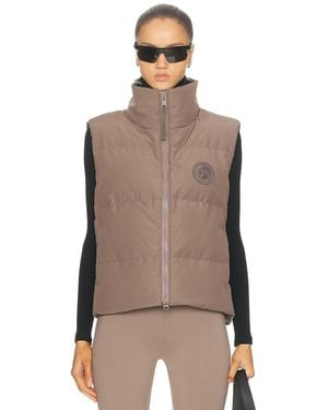 Canada Goose Grandview Cropped Vest - Brown