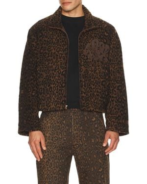 Honor The Gift Cheetah Jacket - Brown
