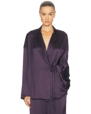 SRG Finley Silk Top - Purple
