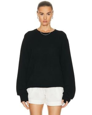 ÉTERNE James Cashmere Sweater - Black