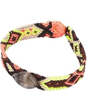 Dezso by Sara Beltran Cowry Mexican Bracelet - Multicolor