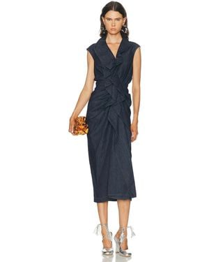 Dries Van Noten Davyl Dress - Blue