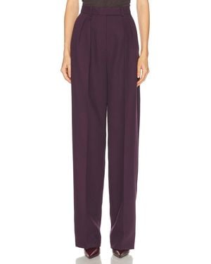 Alex Perry Tapered Trouser - Purple