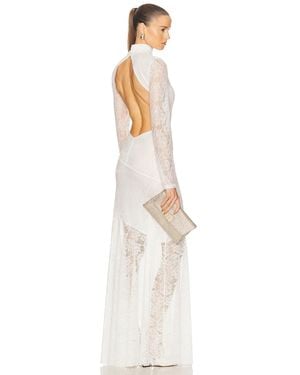 Ila Backless Maxi Dress - White