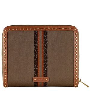 Wolf Ida Travel Jewelry Portfolio - Brown