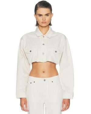 Miu Miu Denim Jacket - White