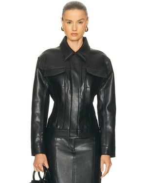 Norma Kamali Jeans Jacket - Black